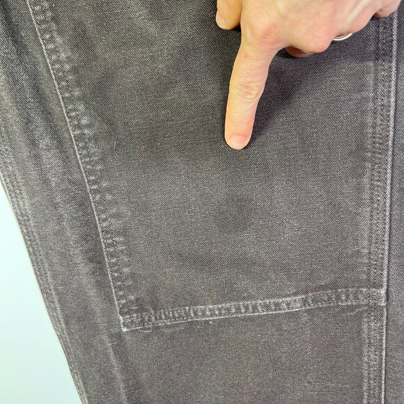 Carhartt Men's 40x30 Original Dungaree Fit Double Knee Duck Pants B136 DKB - Picture 5 of 8